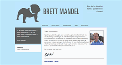 Desktop Screenshot of brettmandel.com